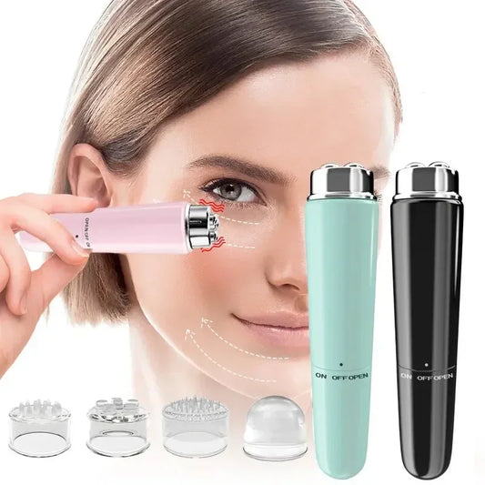 Electric Facial Massager Micro Vibration Eye Beauty Instrument for Dark Circles and Puffiness Relief