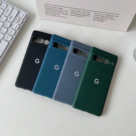 Silky Silicone Soft-Touch Case for Google Pixel