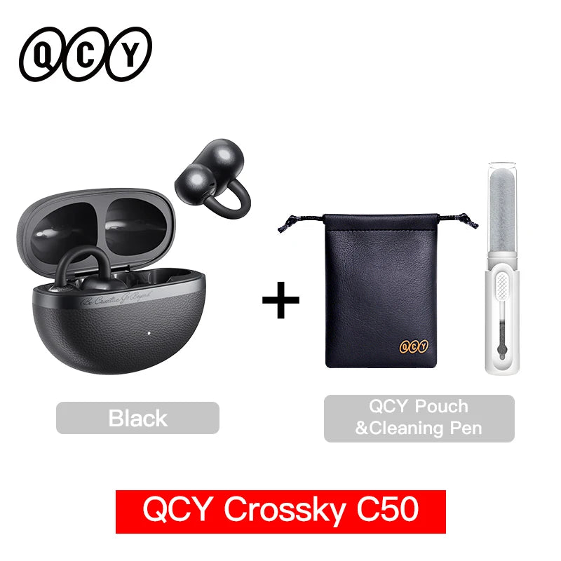 QCY Crossky C50 Open Ear Wireless Earbuds – Comfort, Clarity & Power