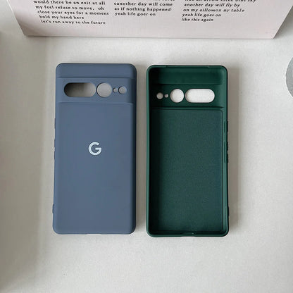 Silky Silicone Soft-Touch Case for Google Pixel