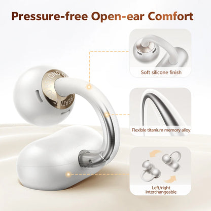QCY Crossky C50 Open Ear Wireless Earbuds – Comfort, Clarity & Power