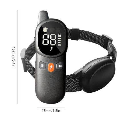 Electric Dog Training Collar – Waterproof E-Collar with Remote Control, Sound, Vibration, and Static Modes