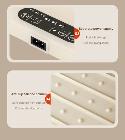 Flexible Silicone Heating Plate with Temperature Control