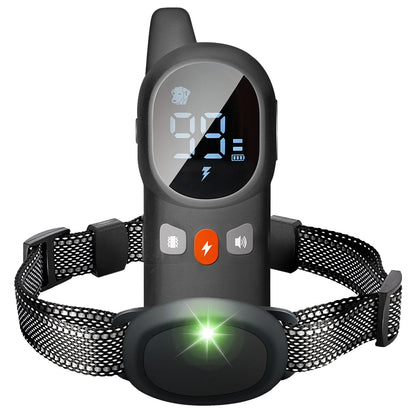 Electric Dog Training Collar – Waterproof E-Collar with Remote Control, Sound, Vibration, and Static Modes