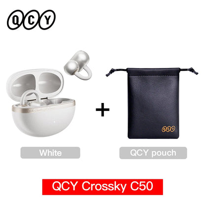 QCY Crossky C50 Open Ear Wireless Earbuds – Comfort, Clarity & Power