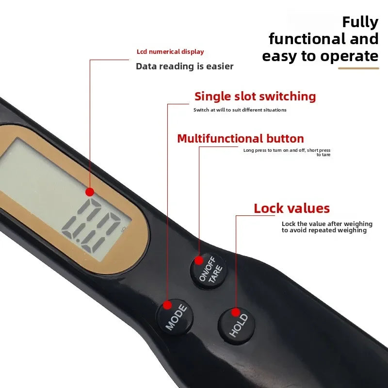 Digital Measuring Spoon Scale – LCD Precision Kitchen Tool