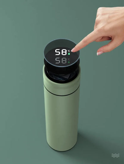 500ml Temperature Display Thermos Cup – Stainless Steel Vacuum Insulated Bottle