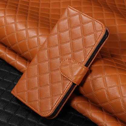 PU Leather Plaid Wallet Case for Samsung Galaxy