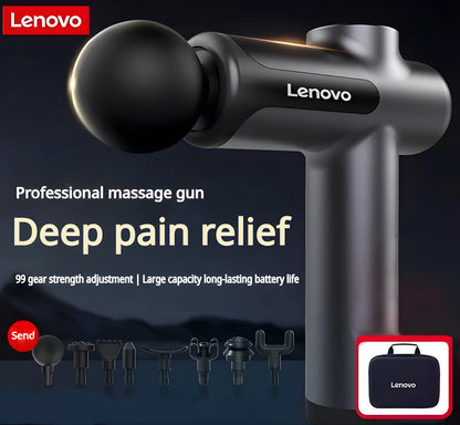 Lenovo Deep Tissue Massage Gun for Muscle Recovery and Relaxation