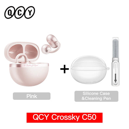 QCY Crossky C50 Open Ear Wireless Earbuds – Comfort, Clarity & Power