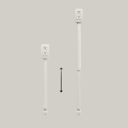 Electrical Outlet Extender 180° Rotating Adjustable Power Socket