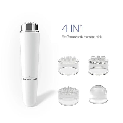Electric Facial Massager Micro Vibration Eye Beauty Instrument for Dark Circles and Puffiness Relief