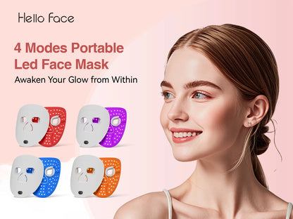 Hello Face M500S LED Mask – Professional Skin Rejuvenation at Home